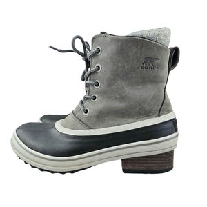 Sorel Slimpack III Lace Waterproof Boots Size 10